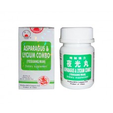 Asparagus & Lycium Combo (Ye Guang Wan)or(Shi Hu Ye Guang Wan) 60 pills